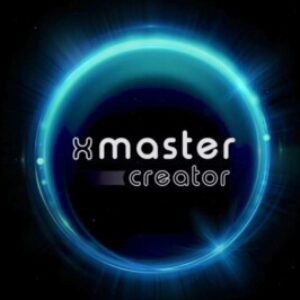 Logotipo de grupo de Xmaster Creator